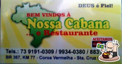 Platos en Nossa Cabana