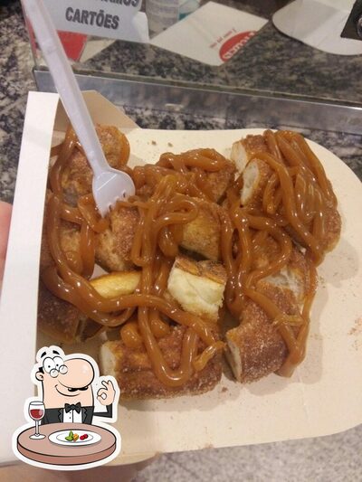 Comida em Mr. Pretzels