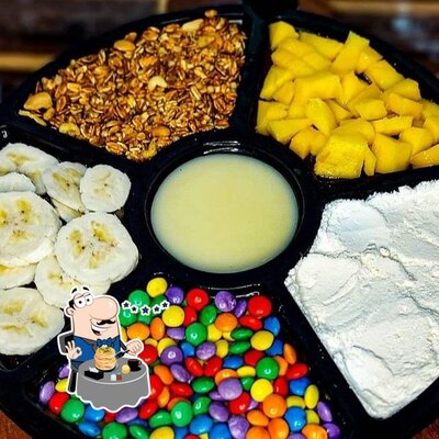 Comida em Mania milk shake