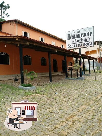 O exterior do Coisas Da Roça