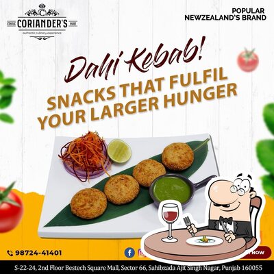 Meals at Ethnic Coriander's Mint
