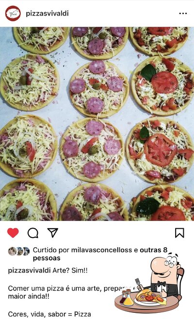 No Pizzas Vivaldi, você pode conseguir pizza