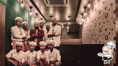 The chef of the restaurant