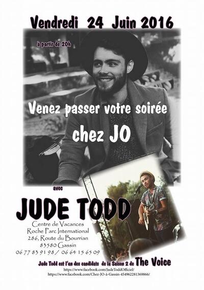 Voici l'annonce publicitaire de Chez JO à Gassin Gassin