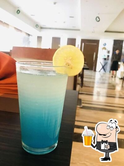 You can order a drink from the menu