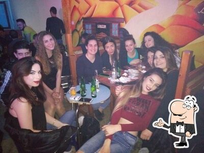 Gli interni di Bar Mario