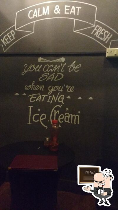 Try out specials from the blackboard menu