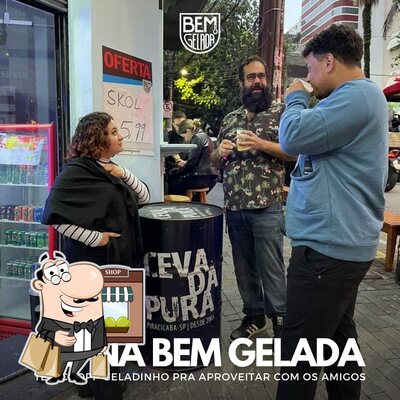 Você pode espairecer no exterior Bem Gelada