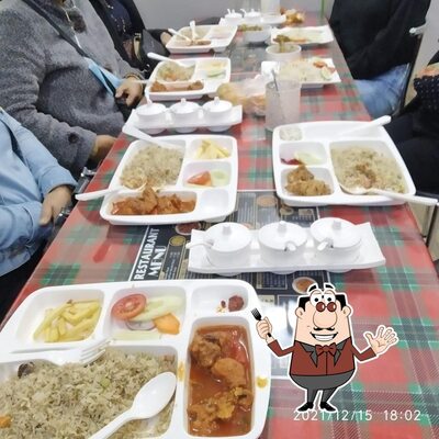 Food at MS Restaurant