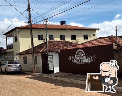 Desfrute da vista do exterior Pousada e Restaurante Lagoa Grande