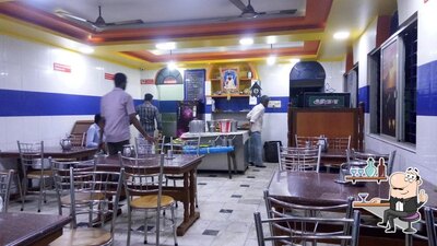 Check out how மூரா சைவ உணவகம் looks inside