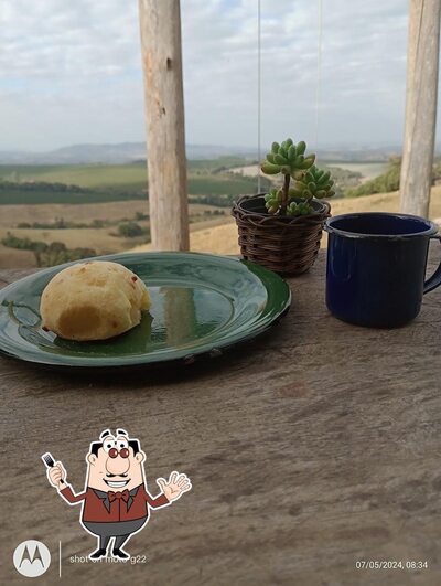 Comida em Café Trevo de Minas