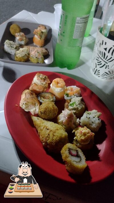 Presenteie-se com sushi no Niguimaki sushi
