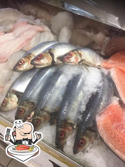 Commandez des plats à base de poisson à Spodsbjerg Kutterfisk