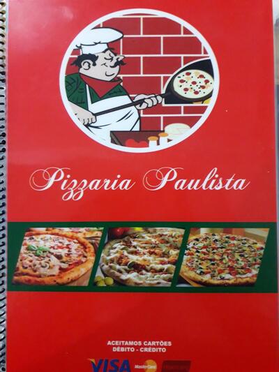 A publicidade apresenta informações sobre o Pizzaria Paulista Barrocas