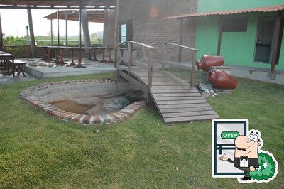 o exterior é uma característica importante do Rancho do Sabor