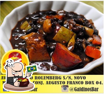 Comida em Galdino's Bar