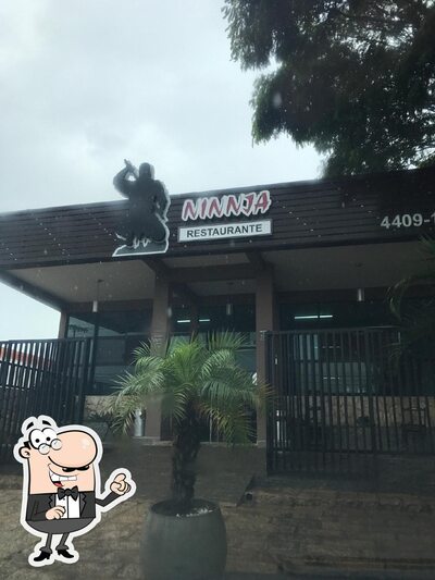 O exterior do Restaurante Ninnja