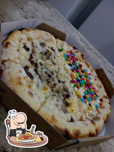 No Rebeca pizza, você pode provar pizza