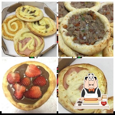 Não esqueça de pedir uma sobremesa no Lá Lucca - Esfiharia e Pizzaria