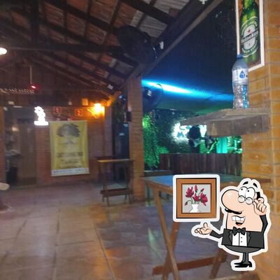 O interior do Bar Cavalo Marinho