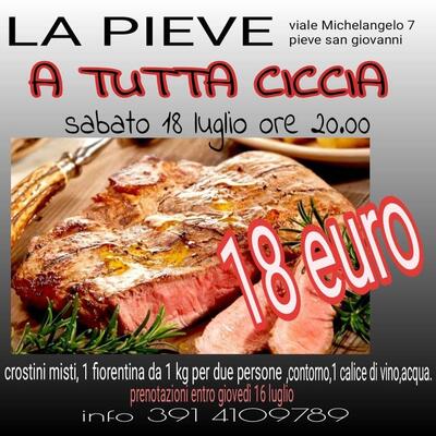 Ecco la pubblicità di La Pieve Arezzo