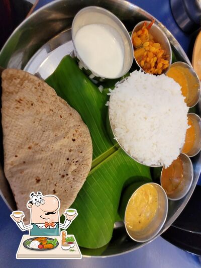 Food at Jain's Padmavathi Restaurant