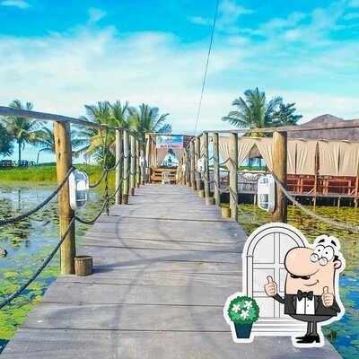 O exterior do Cabana da lagoa