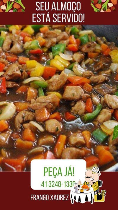 Comida em Restaurante El Shadai