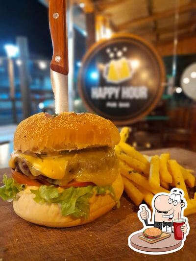 Os hambúrgueres do Happy Hour irão saciar diferentes gostos