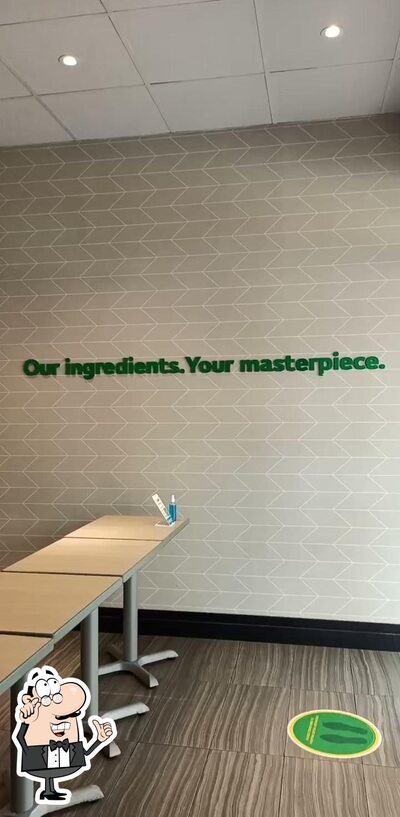 The interior of Subway Shalimar Miracle