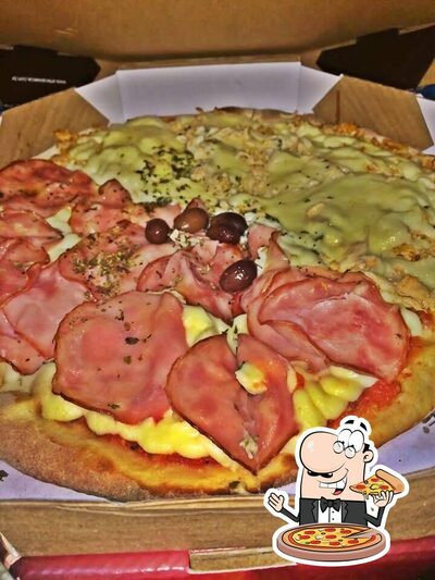 No La Bonna Pizzaria e Esfiharia, você pode degustar pizza