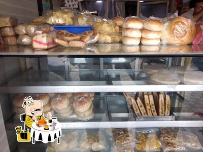 Food at Goan bakery
