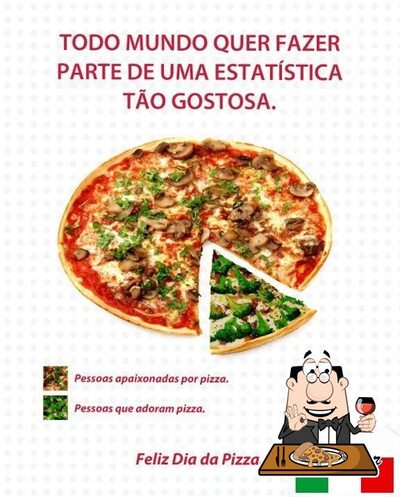 Escolha diversos tipos de pizza