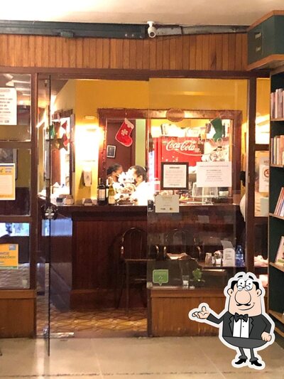 O interior do Café Severino