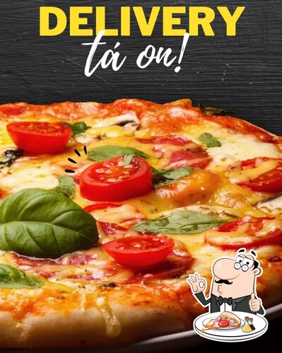Escolha pizza no Recanto Pizzaria