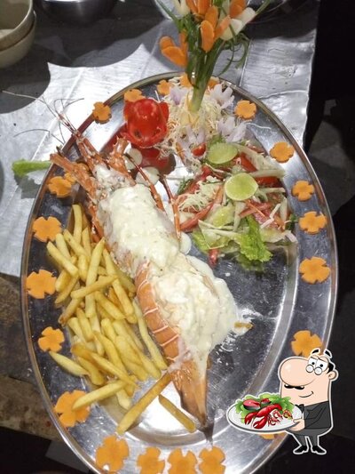 The visitors of Cornelio Beach Shack can taste various seafood dishes