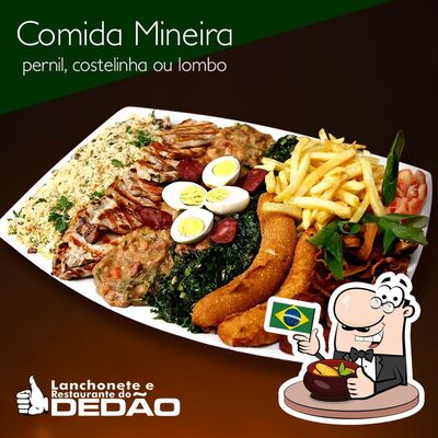 Comida em Restaurante Dedão