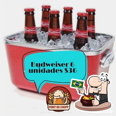 Comida em Point do chopp