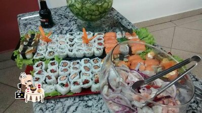 Platos en Lee Sushiman