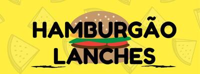 O logotipo do Hamburgão Lanches