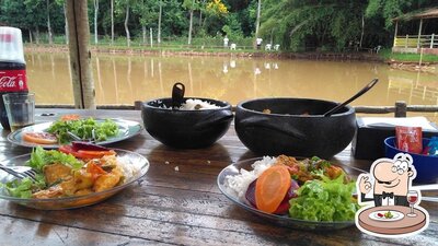 Platos en Pesque e Pague Marutá