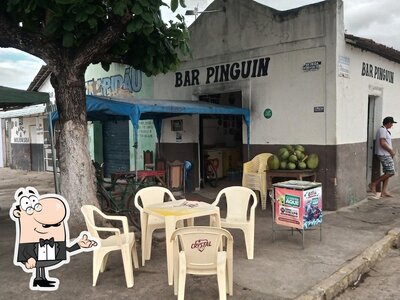 O interior do Bar do pinguim