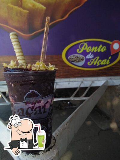 Ponto do Açaí fornece uma gama de drinques