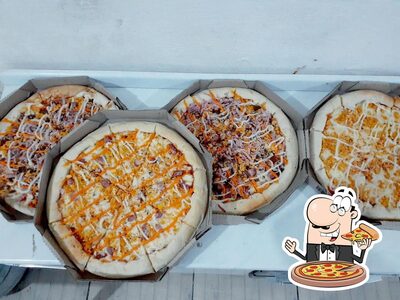 Peça diferentes estilos de pizza