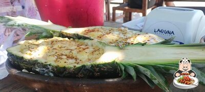 Comida em Laguna Beach Club Guriú