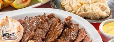 Há uma escolha de refeições para os amantes da carne