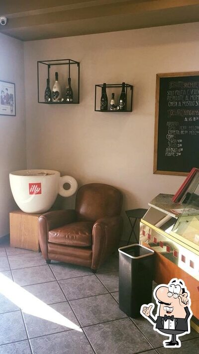 Gli interni di Melillo café