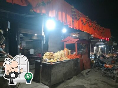 Enjoy the view at the outside area of Hotel Govind