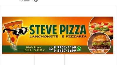 O Steve Pizza Delivery tem seu próprio respresentação visual